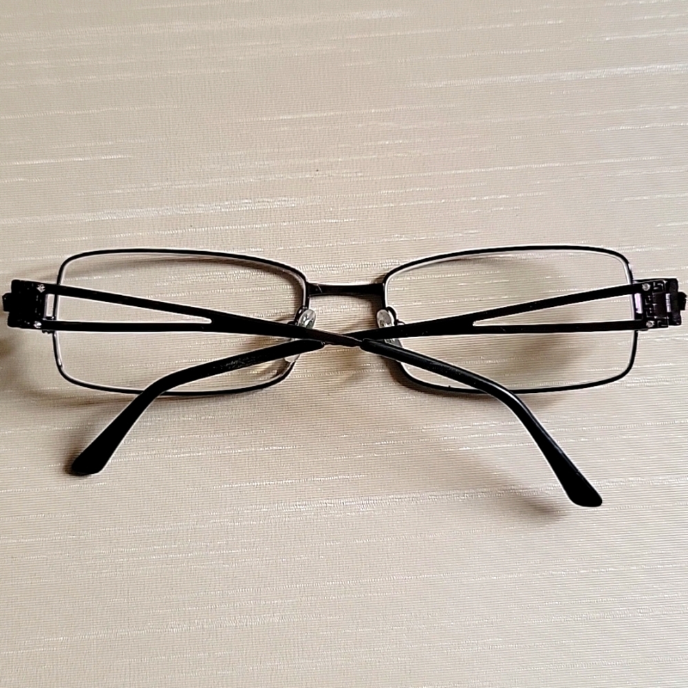 Versace Stylish Black Rectangular Glasses - image 3